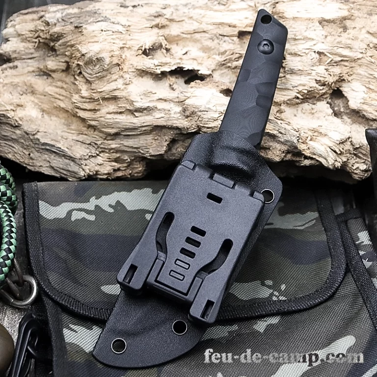 Couteau de Combat Japonais clip de ceinture