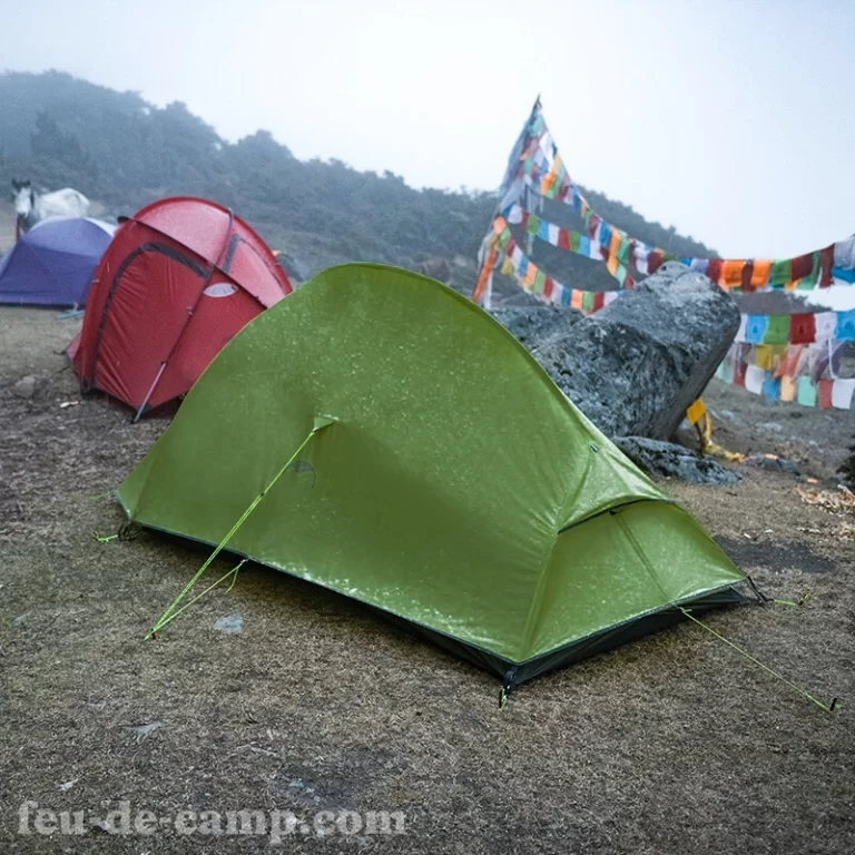 Tente Ultra Légère 2 Places vert armée Himalaya