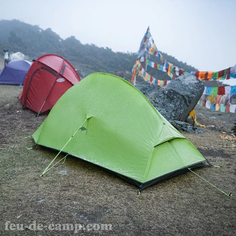 Tente Bivouac 2 Places Légère verte Himalaya
