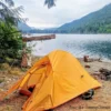 tente ultra légère 1 place orange lac