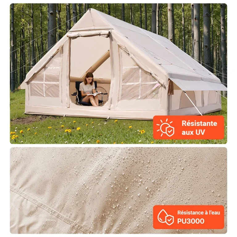 Tente Gonflable Familiale résistante et waterproof