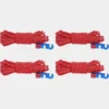 Cordelette Tente Bache Camping Attache Rapide rouge